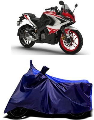 VESMEI Two Wheeler Cover for Bajaj(Pulsar 200NS FI BS6, Blue)