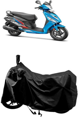 MMSSTAR Waterproof Two Wheeler Cover for Hero(Motocorp Maestro Edge 110 BS6, Black)