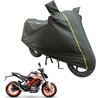 Fit Fly Waterproof Two Wheeler Cover for KTM(Duke 390, Green)