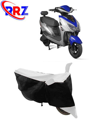RRZ Waterproof Two Wheeler Cover for Universal For Bike(Yo, Black, White)