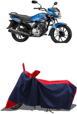 SUGASHRI Waterproof Two Wheeler Cover for Yamaha(Saluto RX, Red, Blue)