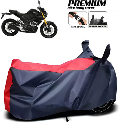 smwzxyu Waterproof Two Wheeler Cover for Yamaha(MT-15, Red)