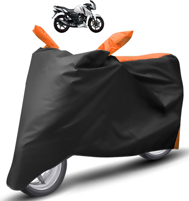 Caronix Two Wheeler Cover for TVS(Apache RTR 160, Orange)