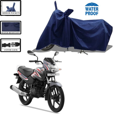 WMIZEXA Waterproof Two Wheeler Cover for TVS(Blue)