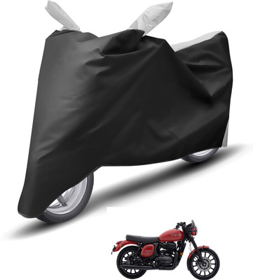 Caronix Waterproof Two Wheeler Cover for JAWA(Jawa, Silver)