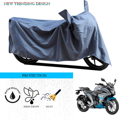 ANTHUB Waterproof Two Wheeler Cover for Yamaha(Fazer-250, Grey)