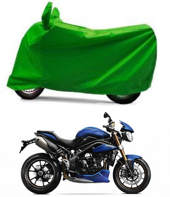 Furious3D Two Wheeler Cover for Triumph(Speed Triple, Green)