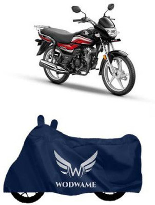 CSC CRAFT Two Wheeler Cover for Honda(CD 110 Dream, Blue)