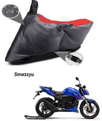 smwzxyu Waterproof Two Wheeler Cover for TVS(Raider, Multicolor, Red, Black)