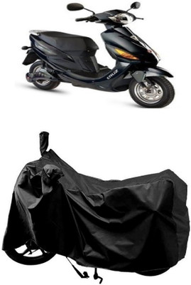 AutoKick Two Wheeler Cover for Hero(Electric Cruz BS6, Black)