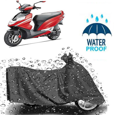 DeepShakshi AUTOMOTIVE Waterproof Two Wheeler Cover for Hero(Dare, Grey)