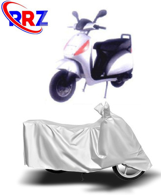 RRZ Waterproof Two Wheeler Cover for Bajaj(Fusion, White)