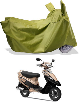 Amexride Two Wheeler Cover for TVS(Scooty Pep+, Maroon)