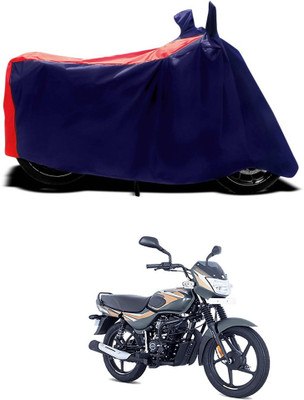 PAGORA Waterproof Two Wheeler Cover for Bajaj(CT100, Red)
