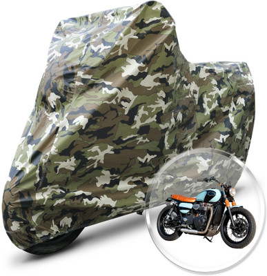 Neodrift Two Wheeler Cover for Triumph(Street Twin, Green)