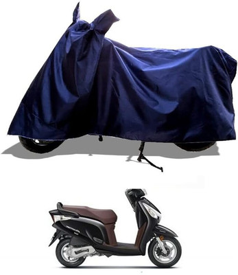 AASHTIK MART Two Wheeler Cover for Honda(Aviator, Blue)