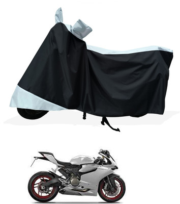 Tricway Two Wheeler Cover for Ducati(899 Panigale, White)