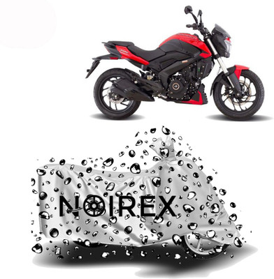 NOIREX Two Wheeler Cover for Bajaj(Dominar 250, Silver)