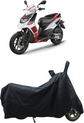 Coxtor Waterproof Two Wheeler Cover for Aprilia(SR 160, Black)