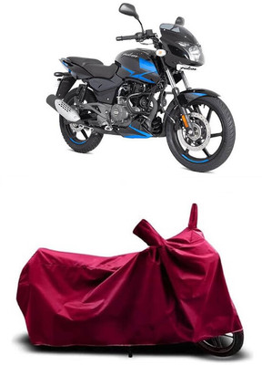 Coxtor Waterproof Two Wheeler Cover for Bajaj(Pulsar 150 DTS-i, Maroon)