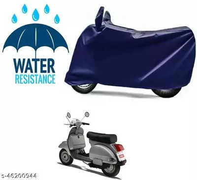 gurukul mart Waterproof Two Wheeler Cover for Indian(Electric Flash, Blue)