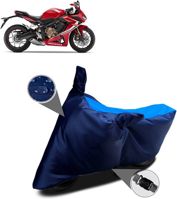 PAGORA Waterproof Two Wheeler Cover for Honda(CBR650R, Blue)
