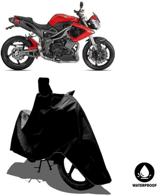 Amexride Waterproof Two Wheeler Cover for Benelli(TNT R, Black)