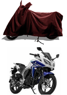 GROFATIK Two Wheeler Cover for Yamaha(Fazer-FI, Maroon)