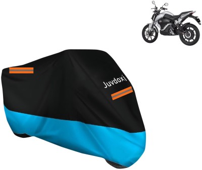 Juvdoxj Waterproof Two Wheeler Cover for Revolt(RV Cafe Racer BS6, Blue)