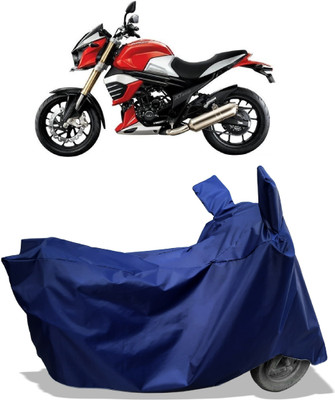 Amexride Two Wheeler Cover for Mahindra(MOJO XT 300, Blue)