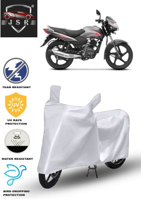 J S R Waterproof Two Wheeler Cover for TVS(Sport BS6, Silver)