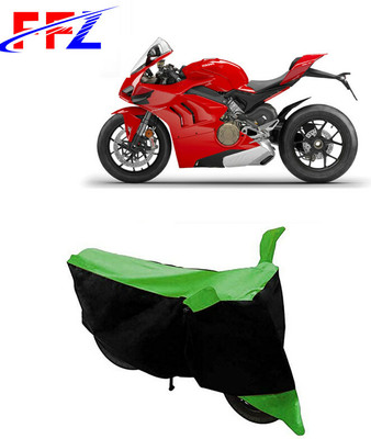FFZ Two Wheeler Cover for Ducati(Panigale, Black, Green)