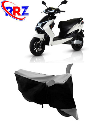 RRZ Waterproof Two Wheeler Cover for Electric Cruz(X1, Black, Grey)