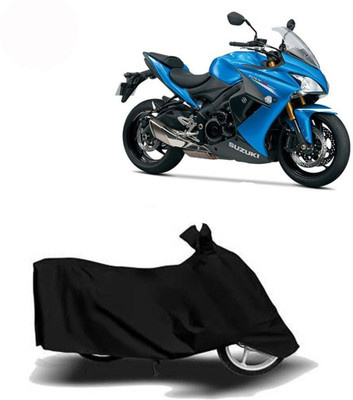 DeepShakshi AUTOMOTIVE Waterproof Two Wheeler Cover for Suzuki(GSX S1000F, Black)