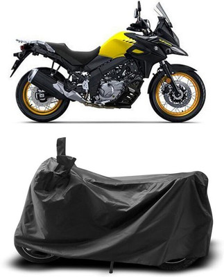 KEDIT Two Wheeler Cover for Suzuki(V-Strom 650 XT, Black)