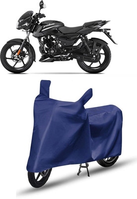 KANISHA ENTERPRISES Waterproof Two Wheeler Cover for Bajaj(Pulsar 125 Neon, Blue)