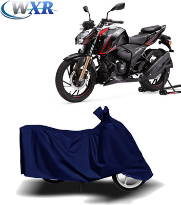 WXR Waterproof Two Wheeler Cover for TVS(Apache RTR 200 4V, Blue)