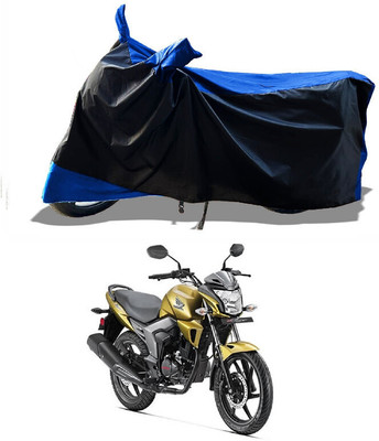 DeepShakshi AUTOMOTIVE Waterproof Two Wheeler Cover for Honda(CB Trigger, Blue)