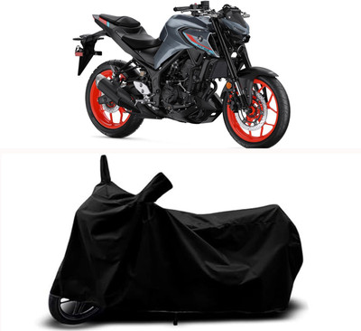 RABABLI Waterproof Two Wheeler Cover for Yamaha(MT-03, Black)