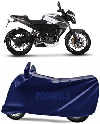 PODWILS Two Wheeler Cover for Bajaj(Pulsar 200 NS DTS-i, Blue)