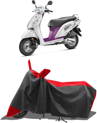 SPECTUS Two Wheeler Cover for Honda(Activa i, Red)