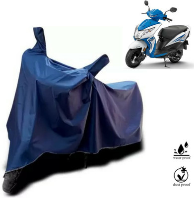 ma collections Waterproof Two Wheeler Cover for Honda(Deo, Blue)