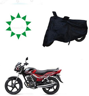 DeepShakshi AUTOMOTIVE Waterproof Two Wheeler Cover for TVS(Star City, Black)
