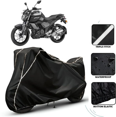 OliverX Waterproof Two Wheeler Cover for Yamaha(FZ, Black)