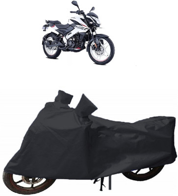GANPRA Two Wheeler Cover for Bajaj(Pulsar NS 160, Black)