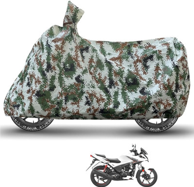 Caronix Waterproof Two Wheeler Cover for Hero(Ignitor, Green)