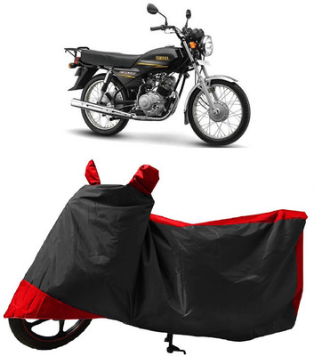 GROFATIK Two Wheeler Cover for Yamaha(Crux, Red)