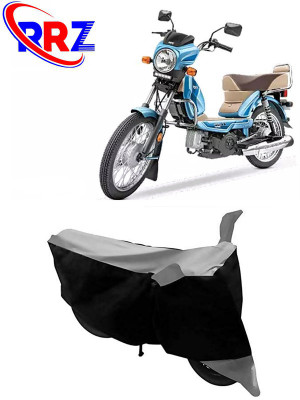 RRZ Waterproof Two Wheeler Cover for TVS(XL 1200, Black, Grey)