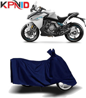 KPNID Waterproof Two Wheeler Cover for CFMoto(650GT, Blue)