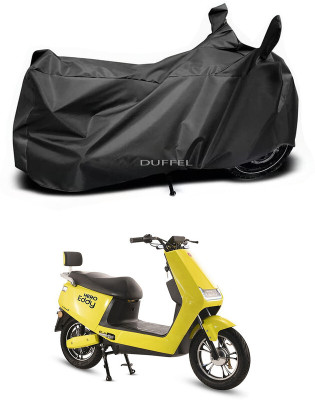 Duffel Two Wheeler Cover for Hero(Electric EDDy, Black)
